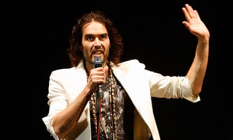 British comedian Russell Brand 