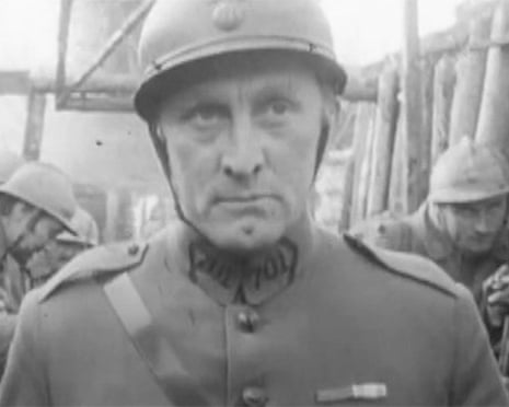 Kirk Douglas in Paths of Glory