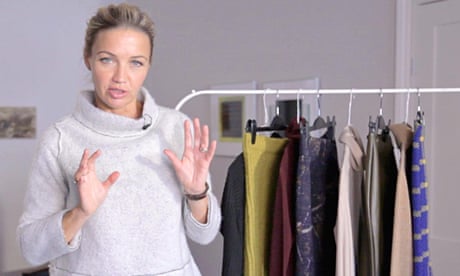 How to wear long skirts with high neck tops – video