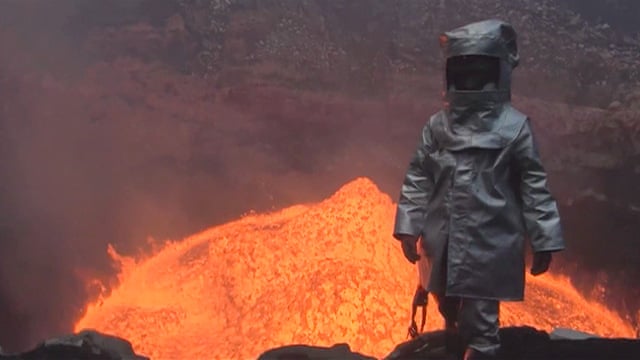 Inside An Active Volcano