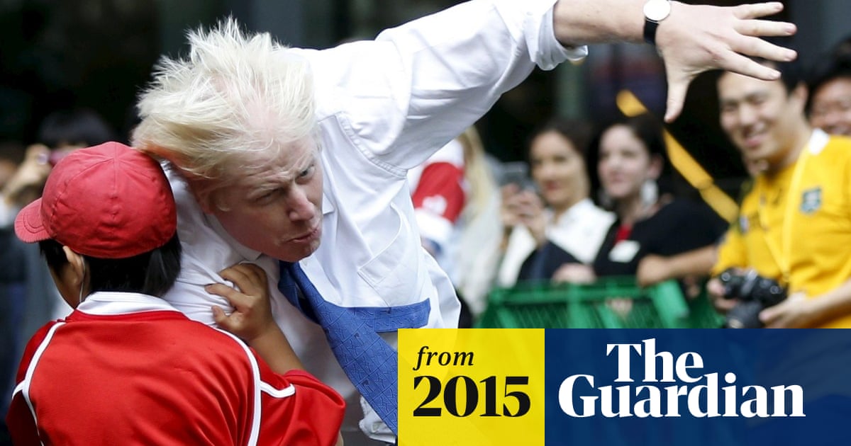 Boris Johnson Flattens 10 Year Old In Rugby Match Video Politics The Guardian
