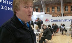 John Harris at Tory party conference.