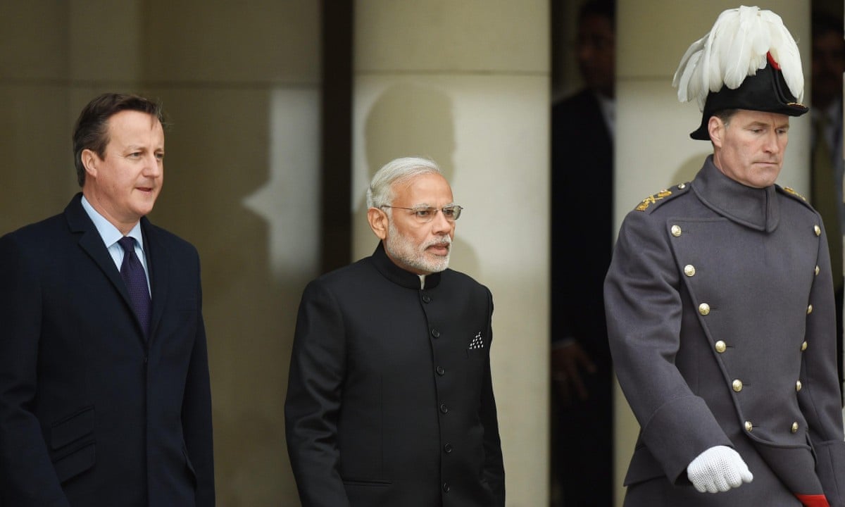 Narendra Modi arrives at Downing Street as state visit begins ...