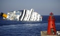 sunk cruise ship italy