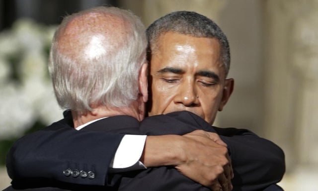 Barack Obama Delivers Tearful Eulogy At Beau Biden Funeral In Delaware Us News The Guardian