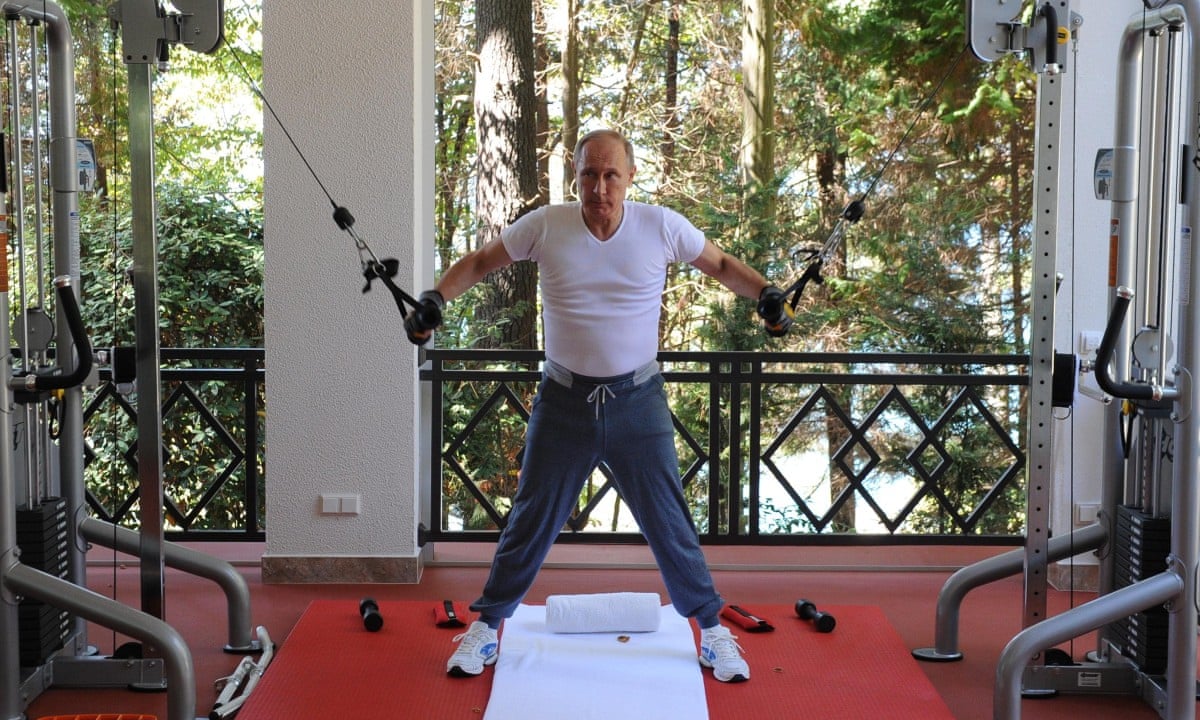 Vladimir Putin's workout montage – video | World news | The Guardian