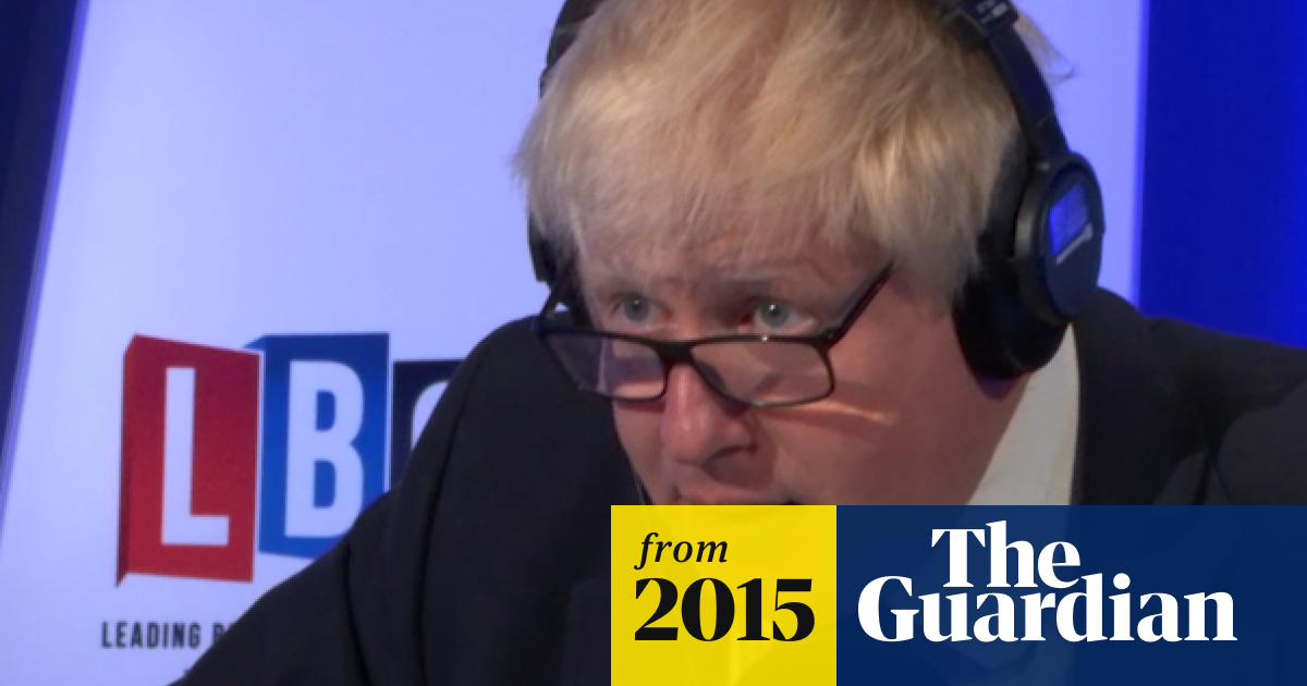 Boris Johnson too many arrests at Notting Hill carnival video