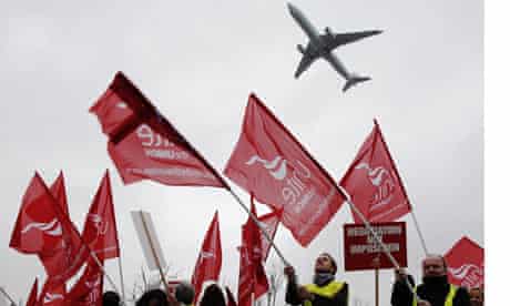 BA strike 2010 Heathrow