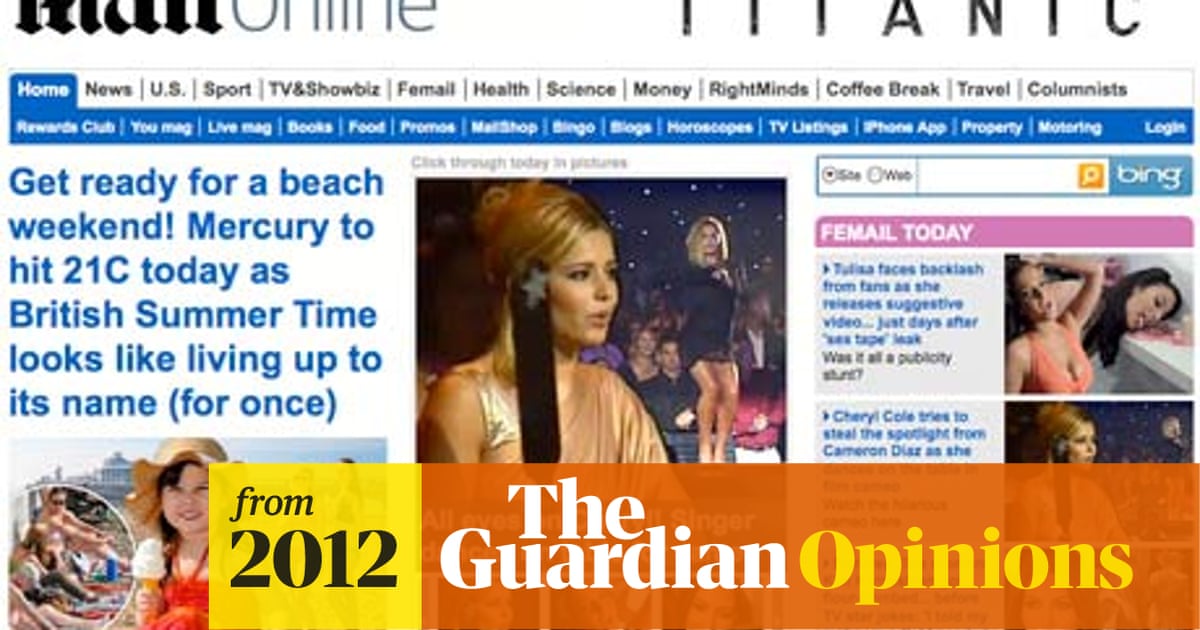 The Shocking Thing About The Mail Online S Sidebar Of Shame Daily Mail The Guardian