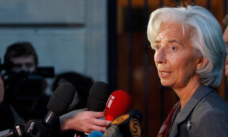 IMF chief Christine Lagarde 