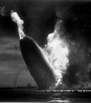 Great press photography: Robert Buchanan witnesses the Hindenburg catching fire