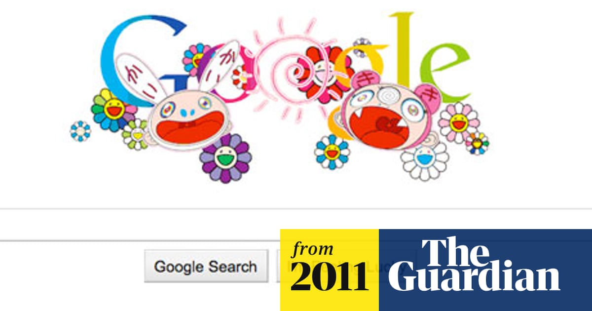 takashi murakami google doodle