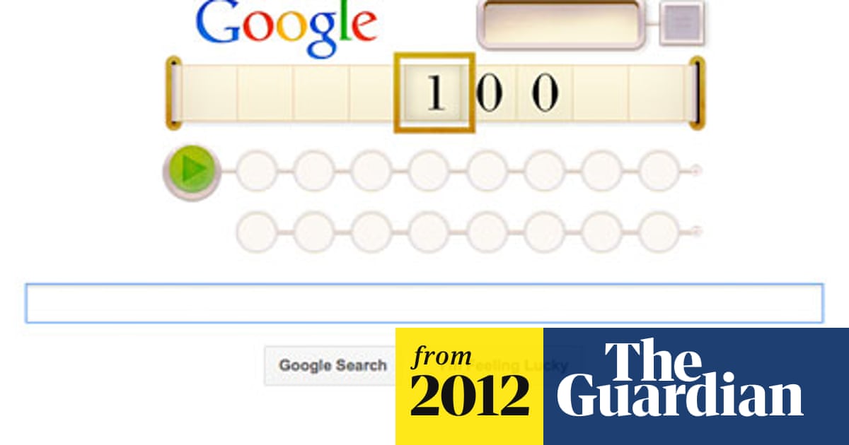 alan turing honoured with google doodle