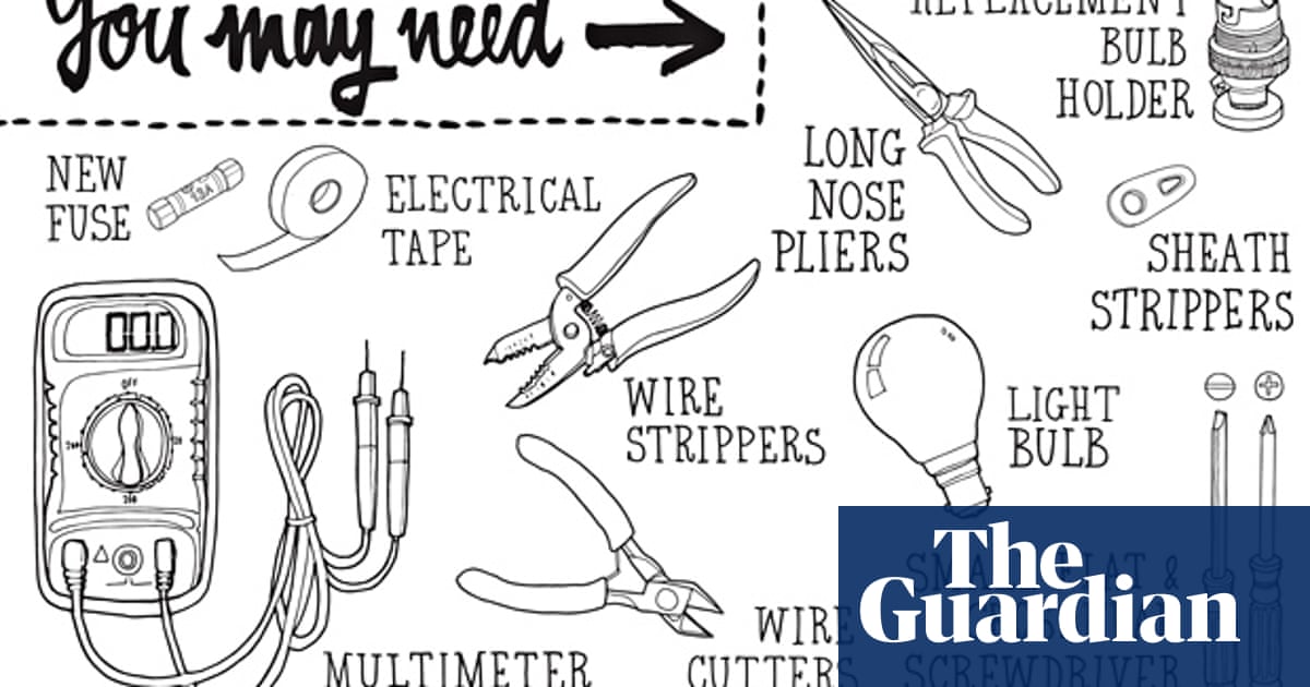 How To Mend A Faulty Table Lamp Live Better The Guardian