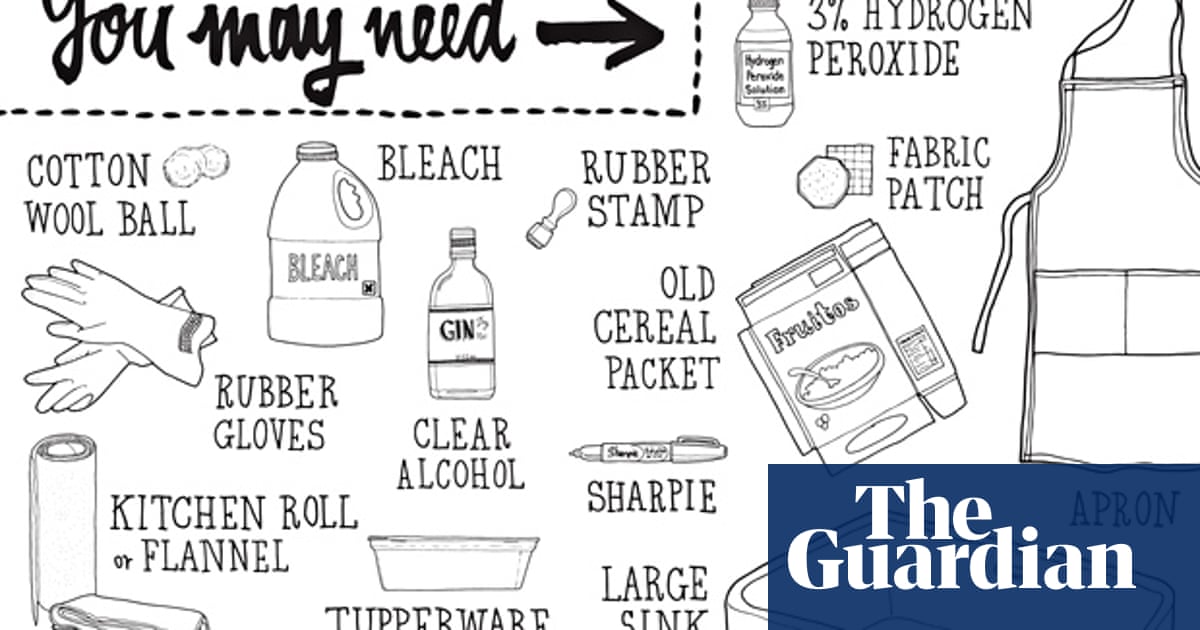 How To Mend Bleached Clothes Live Better The Guardian