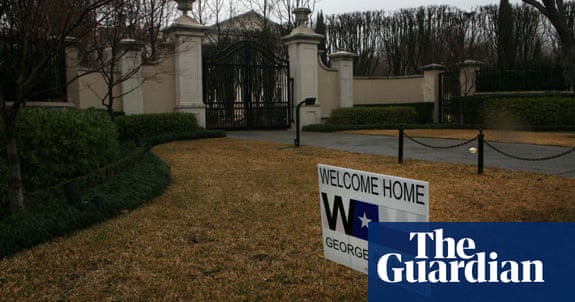 Gallery: Neighbours in Dallas purchase signs to welcome George Bush ...
