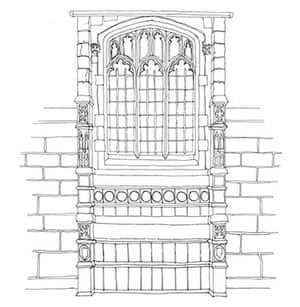 British architecture one: Perpendicular windows