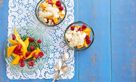 20 best summer holiday recipes: Thomasina Miers' fruit slad with lime and chilli snow