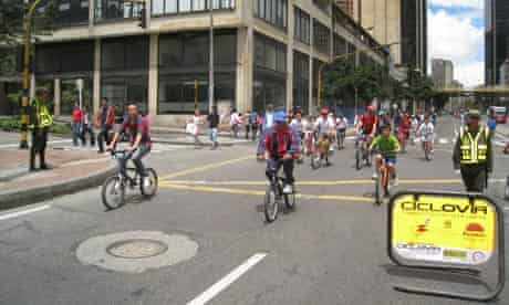 Ciclovia: easy riding on a Sunday in Bogota