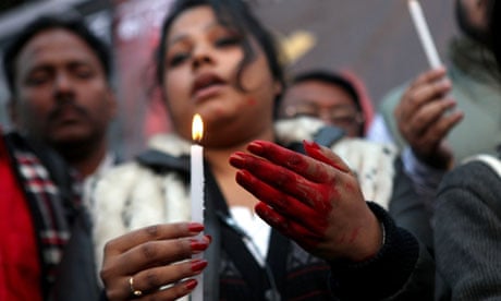 India gang-rape protester