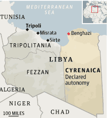 Libya eastern breakaway