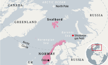 Svalbard map