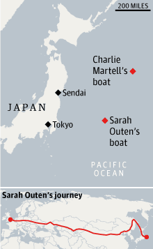 Japan rowingboat Outen