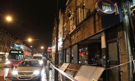 Man killed by shop sign in Camden