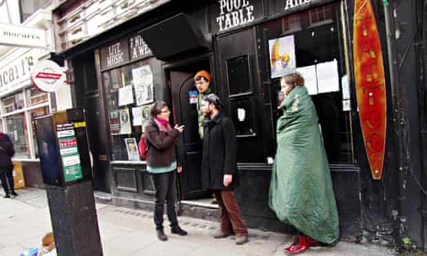 'Bohemians 4 Soho' occupy 12 Bar Club on Denmark Street - London