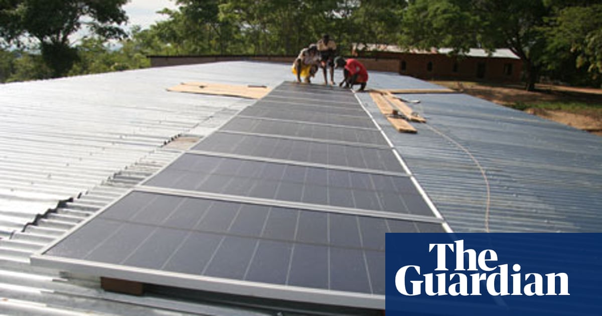Katine To Get Solar Power Katine The Guardian