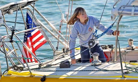Abby Sunderland, teenage sailor