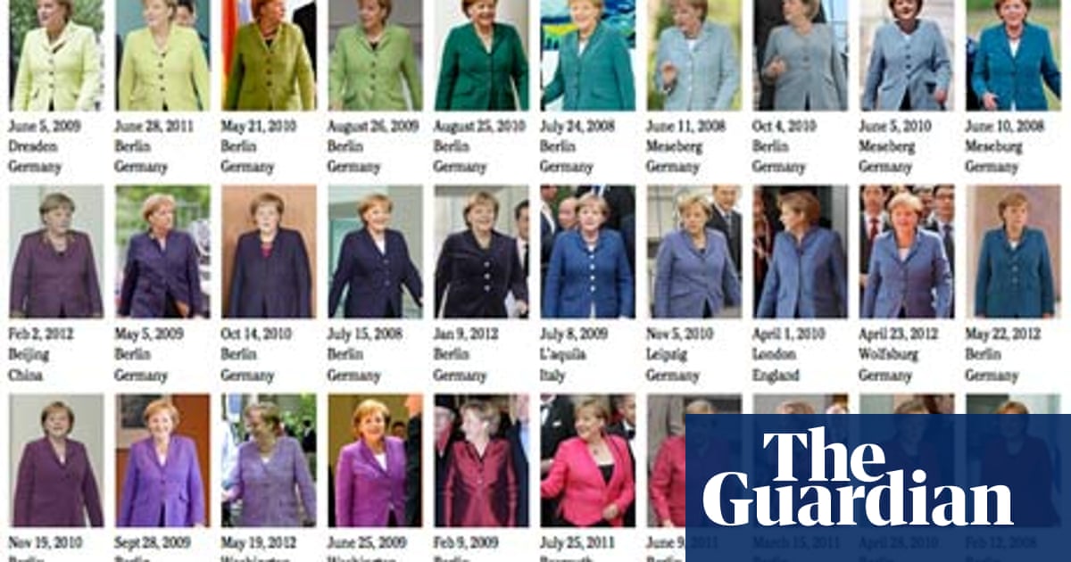 Angela Merkel S Jackets Many Colours But Just One Look Women S