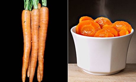 Raw carrots good, cooked carrots bad: our fickle food tastes