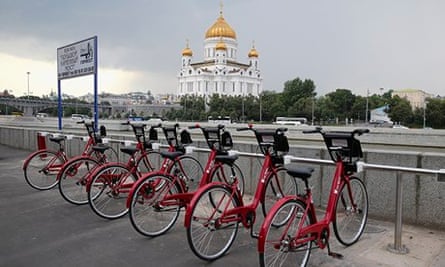 Moscow cycling