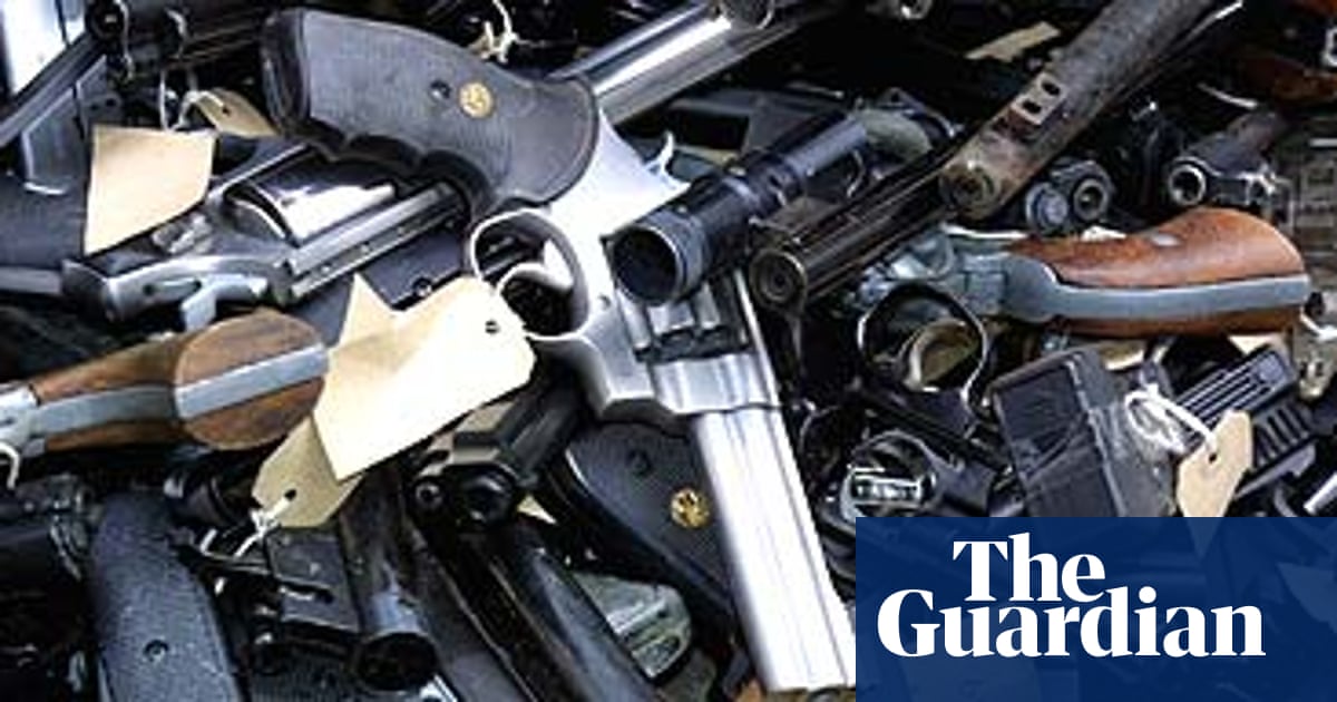 Gun crimes soar by 35 UK news The Guardian