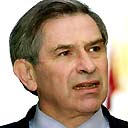 US deputy defence secretary Paul Wolfowitz