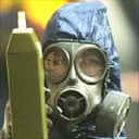 A chemical protection suit