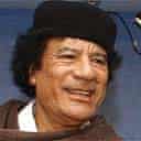 Libyan leader Muammar Gadafy