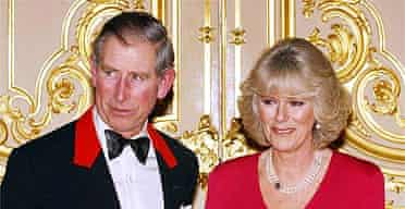 Prince Charles and his fiance Camilla Parker Bowles