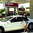 Exxon station in California