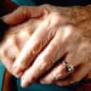 A pensioner's hands. Photograph: Jeffrey Coolidge/Getty Images