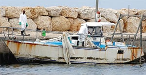 after four months at sea, ghost ship with 11 petrified