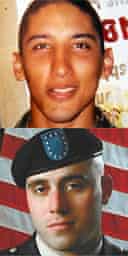 Private Kristian Menchaca (above) and Private Thomas Tucker
