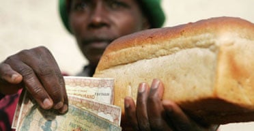 Bread of life: A loaf costs Z$45,000 in Zimbabwe, and most people blame Robert Mugabe