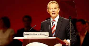 Tony Blair speaks at the Labour party conference 2006
