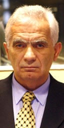Former Bosnian Serb political leader Momcilo Krajisnik