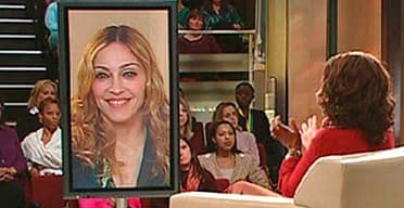 Madonna on the Oprah Winfrey Show