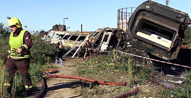 Ladbroke Grove Paddington rail crash