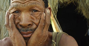 A Kalahari Bushman elder
