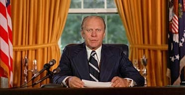 Former US president Gerald Ford